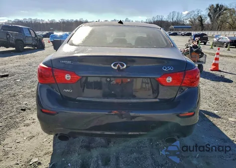 2017 Infiniti Q50 Premium z USA, uszkodzony, nr VIN JN1EV7AR9HM836331